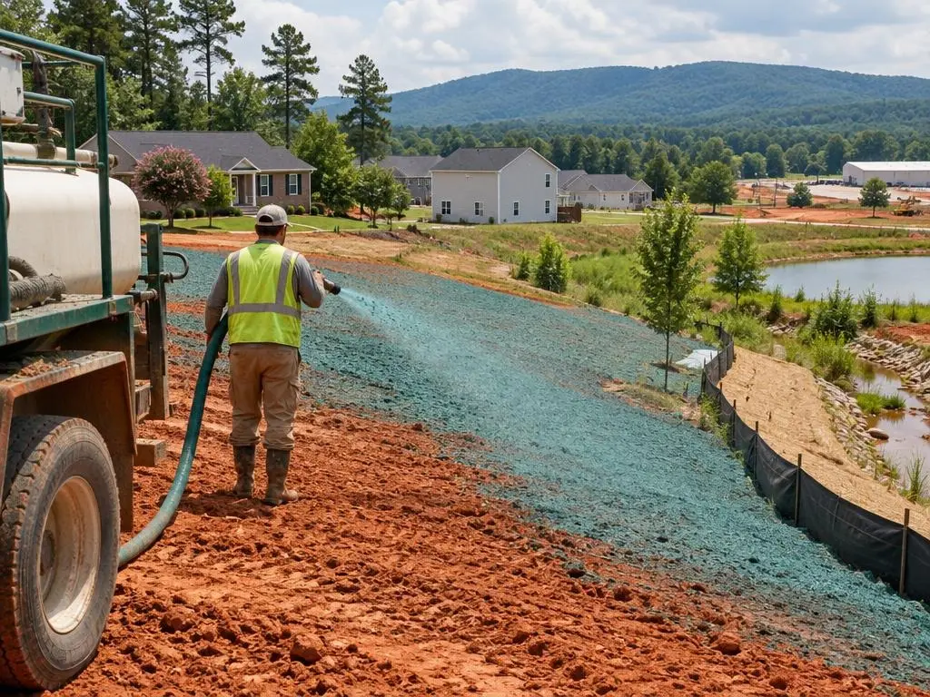 Builder & Commercial Hydroseeding in Greenville, SC